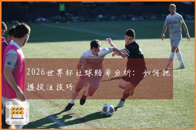 2026世界杯让球赔率分析：如何把握投注技巧