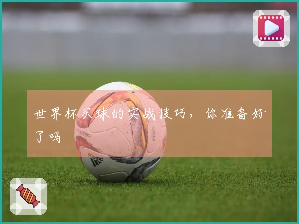 世界杯买球的实战技巧，你准备好了吗